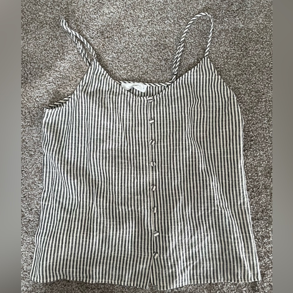 Lucky Brand Striped Small Blouse